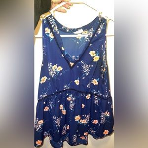 Small Navy Blue Sienna Sky Tank Top
